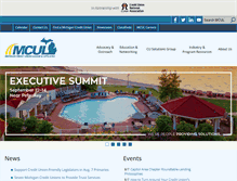 Tablet Screenshot of mcul.org