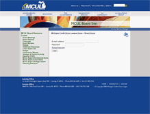 Tablet Screenshot of boardsite.mcul.org