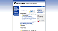 Desktop Screenshot of moon.mcul.org