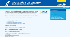 Desktop Screenshot of blueox.mcul.org